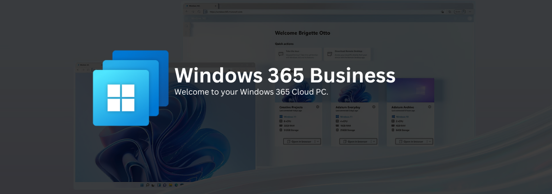 Welcome to your Windows 365 Cloud PC